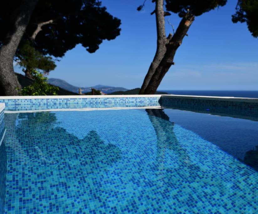 Wave N' Sea Apartment With A Private Pool Dubrovnik Eksteriør billede
