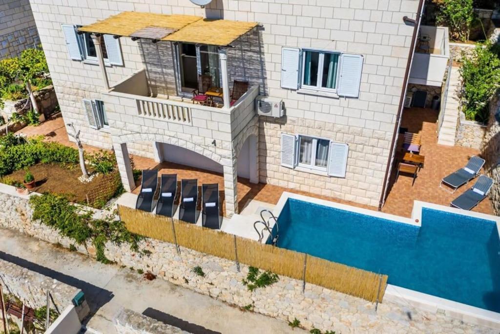 Wave N' Sea Apartment With A Private Pool Dubrovnik Eksteriør billede